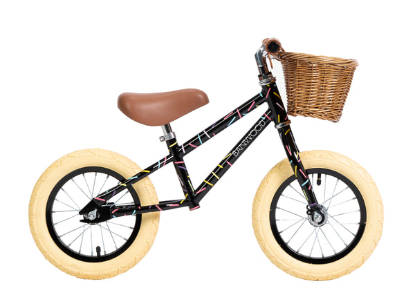 Banwood x Marest First Go Balance Bike 12" - Allegra Black