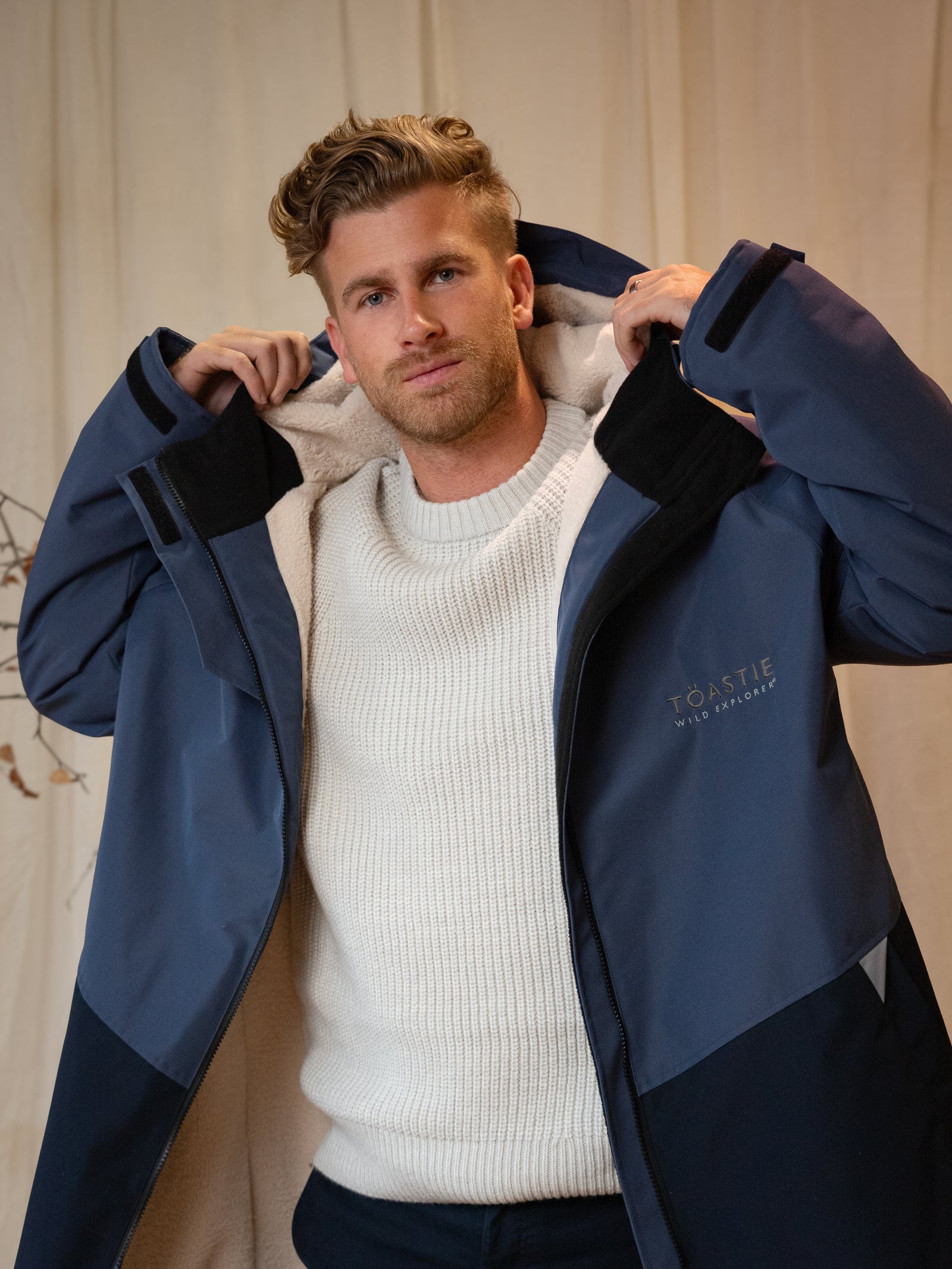 Adult Weatherproof Robe | Navy