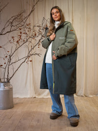 Adult Weatherproof Robe | Antique Olive