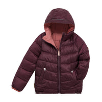 Damask Pink | Black Cherry EcoReversible Puffer