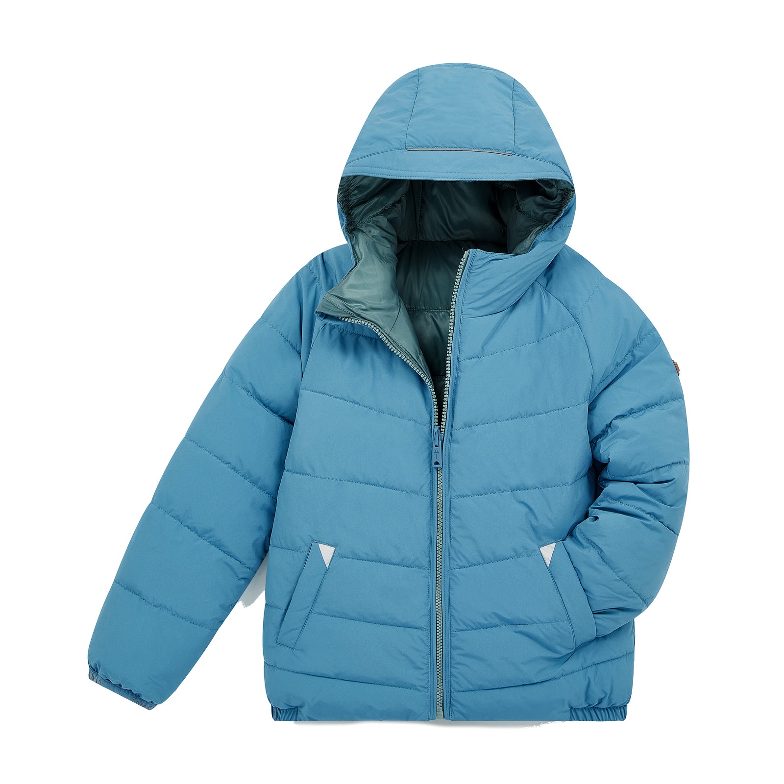 Cloud Blue | Fern EcoReversible Puffer