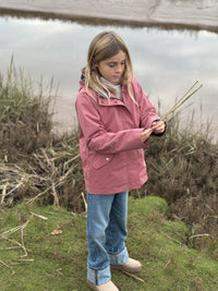 All Season Waterproof Raincoat | Dusky Pink