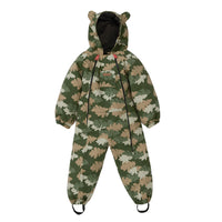 Leaf Camo Waterproof Packable Puddlesuit