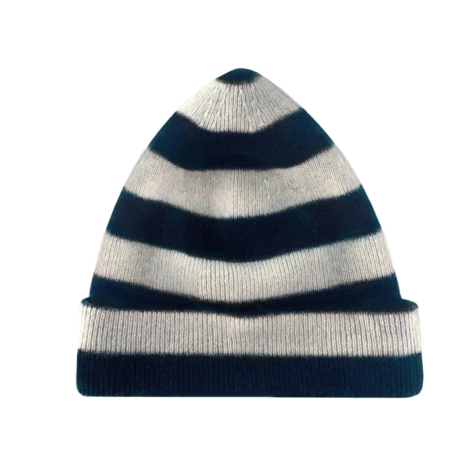 MARITIME STRIPE CASHMERE BEANIE