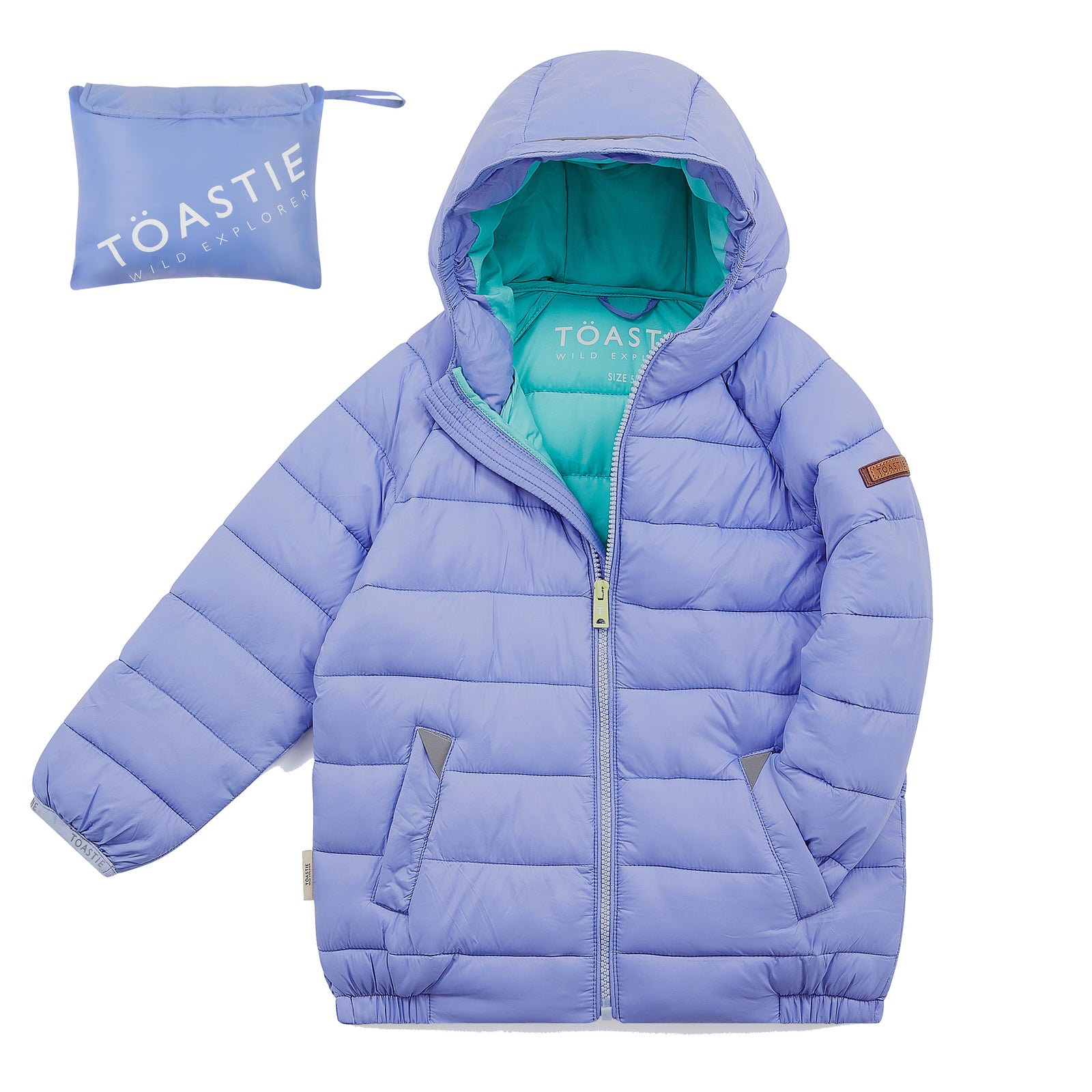 Lavender Pack-a-Way Mountain Puffer