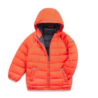 Expedition Orange Pack-a-Way Mountain Puffer