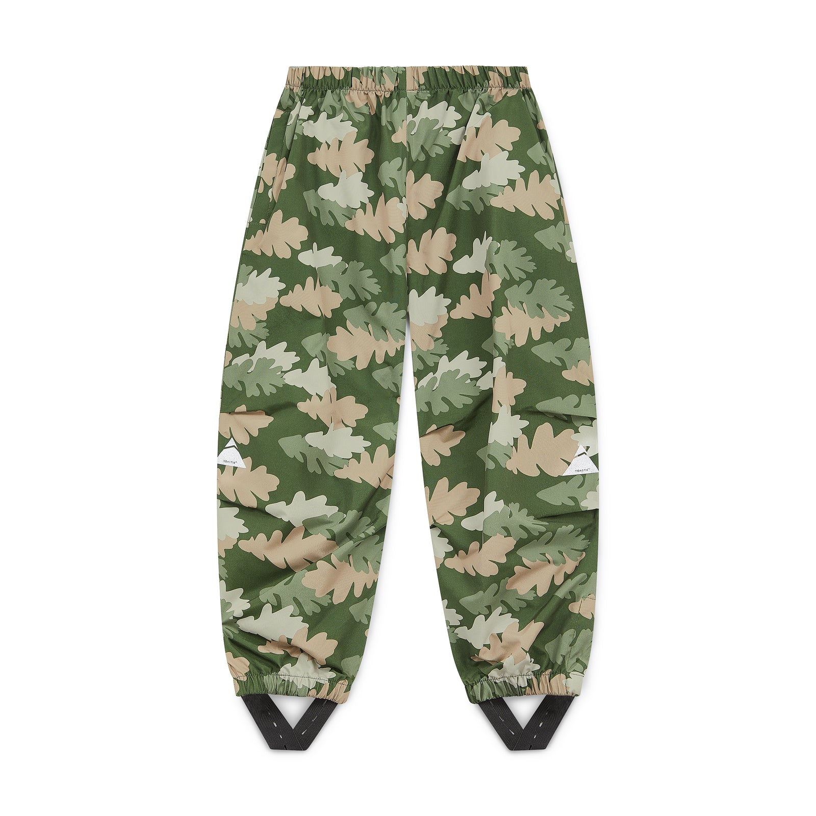 Navy Leaf Camo Waterproof Trousers