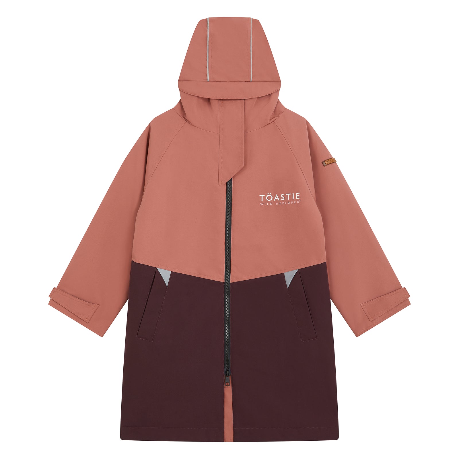 Kids Weatherproof Changing Robe | Rose Pink