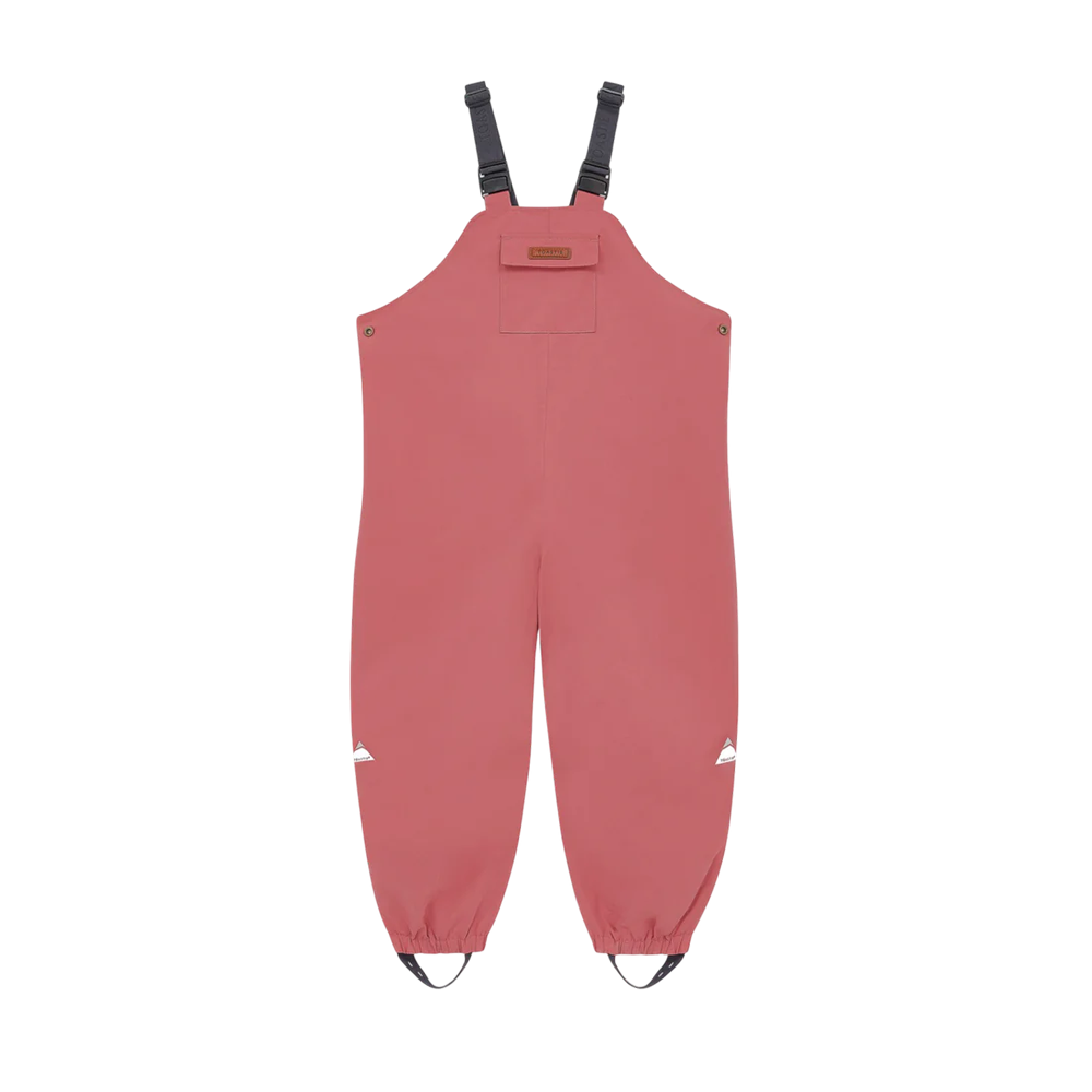 All Season Waterproof Dungarees | Dusky Pink