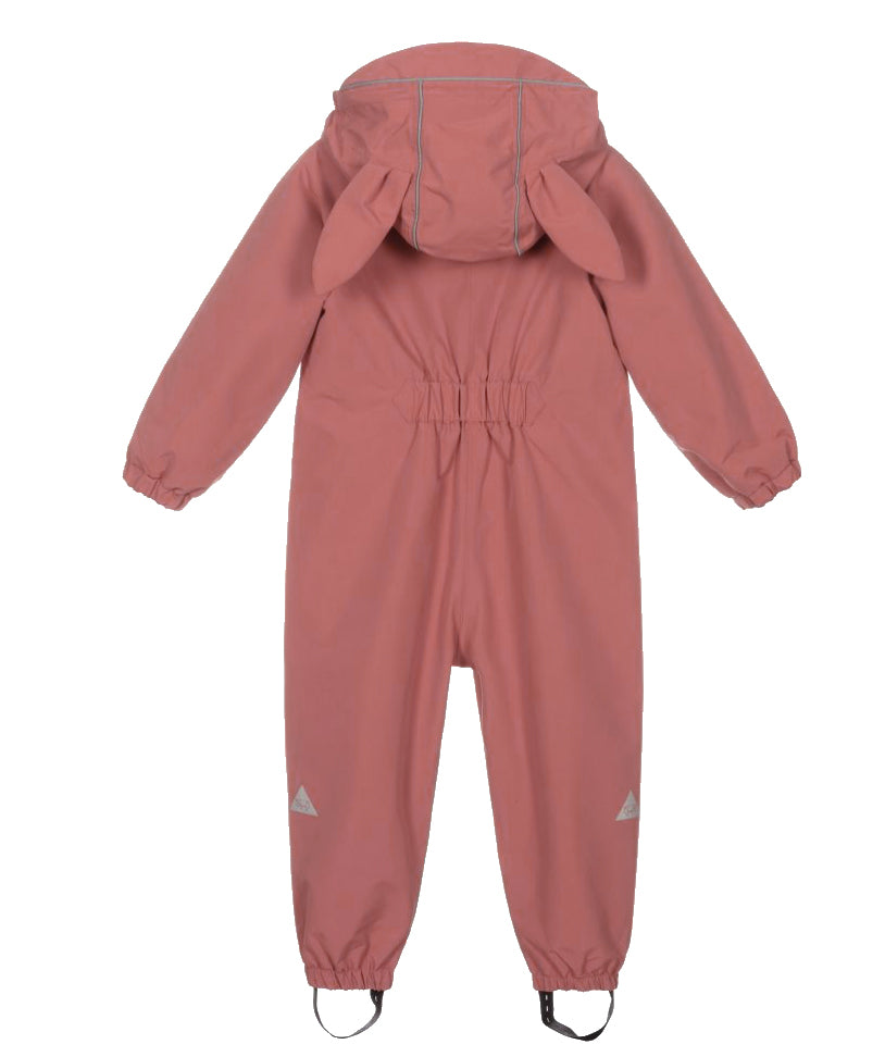 Rose Pink Waterproof Packable Puddlesuit