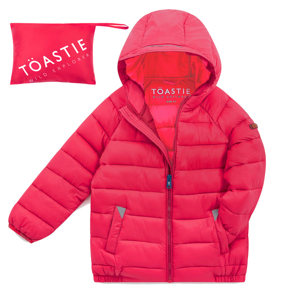 Raspberry Pink Pack-a-Way Mountain Puffer