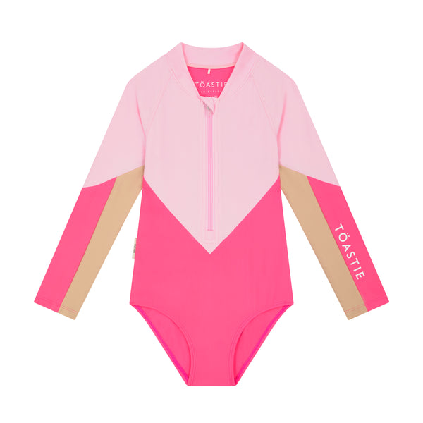 UV Protector Swimsuit | Fizzy Pink