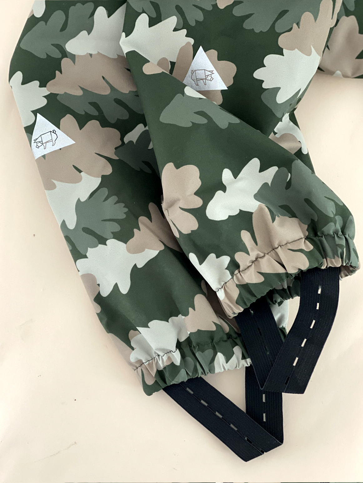 Leaf Camo Waterproof Packable Puddlesuit