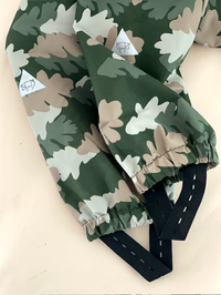 Leaf Camo Waterproof Packable Puddlesuit