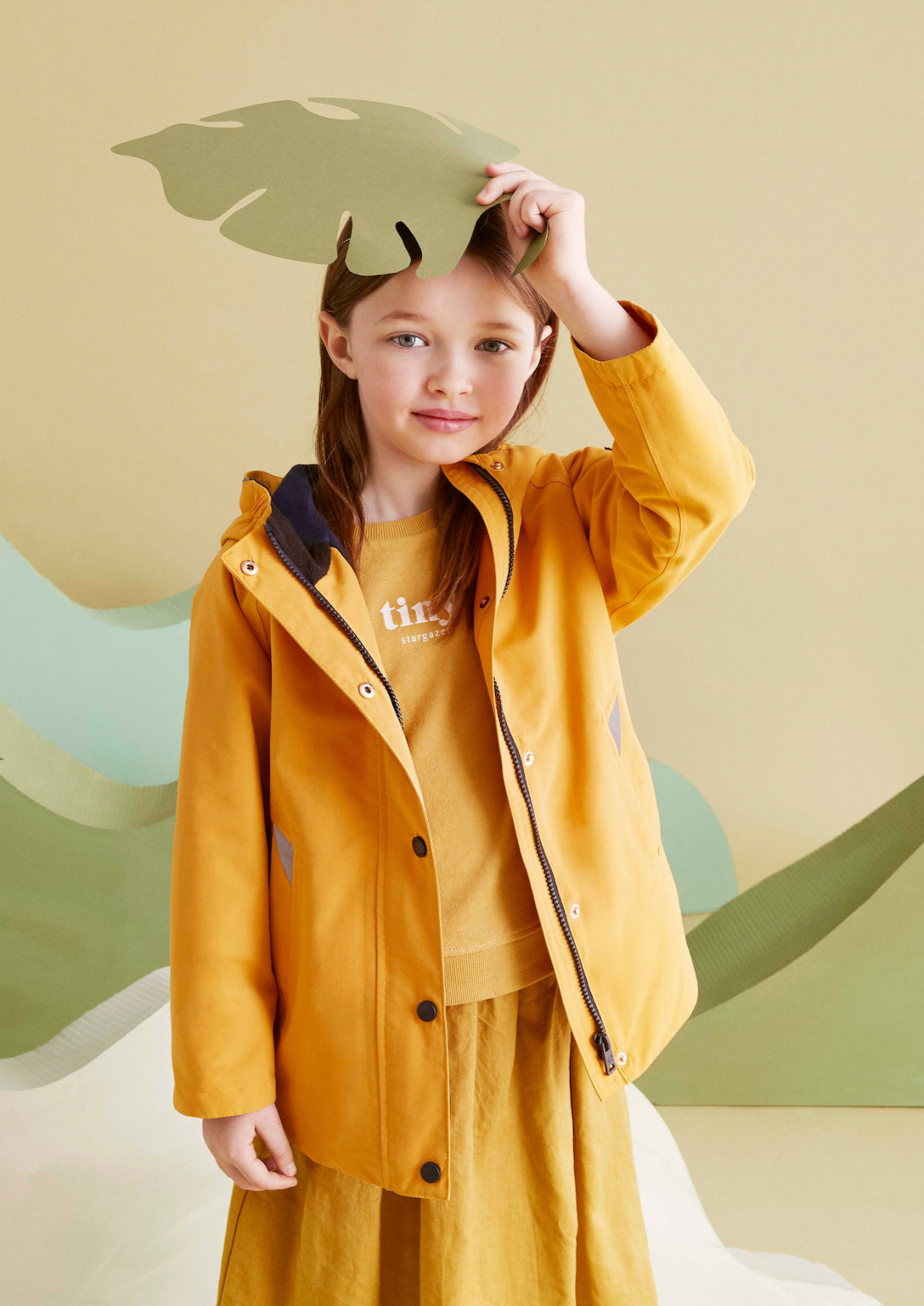 Girls waterproof raincoat on sale