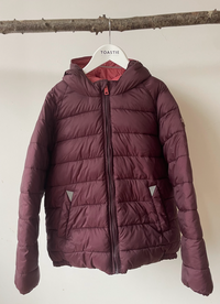 PRELOVED Eco Reversible Puffer | Pink/Purple (Age 11-12 YRS)