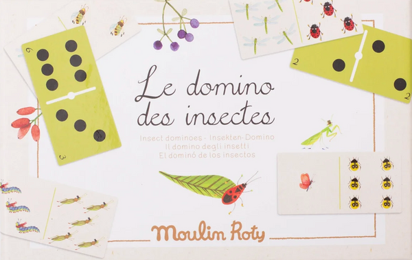 Insect Dominoes, Le Jardin du Moulin Roty
