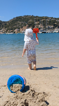 UV Protector Swim Onesie | Provencal Rose