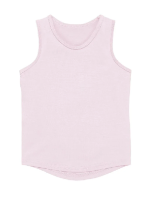 Smalls Merino Tank | Sugar Pink