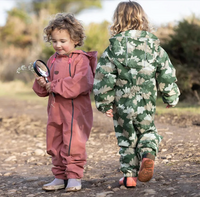 Leaf Camo Waterproof Packable Puddlesuit