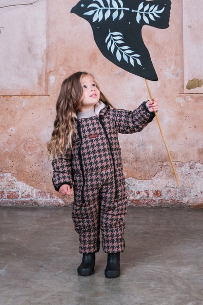 Houndstooth Cloud Onesie