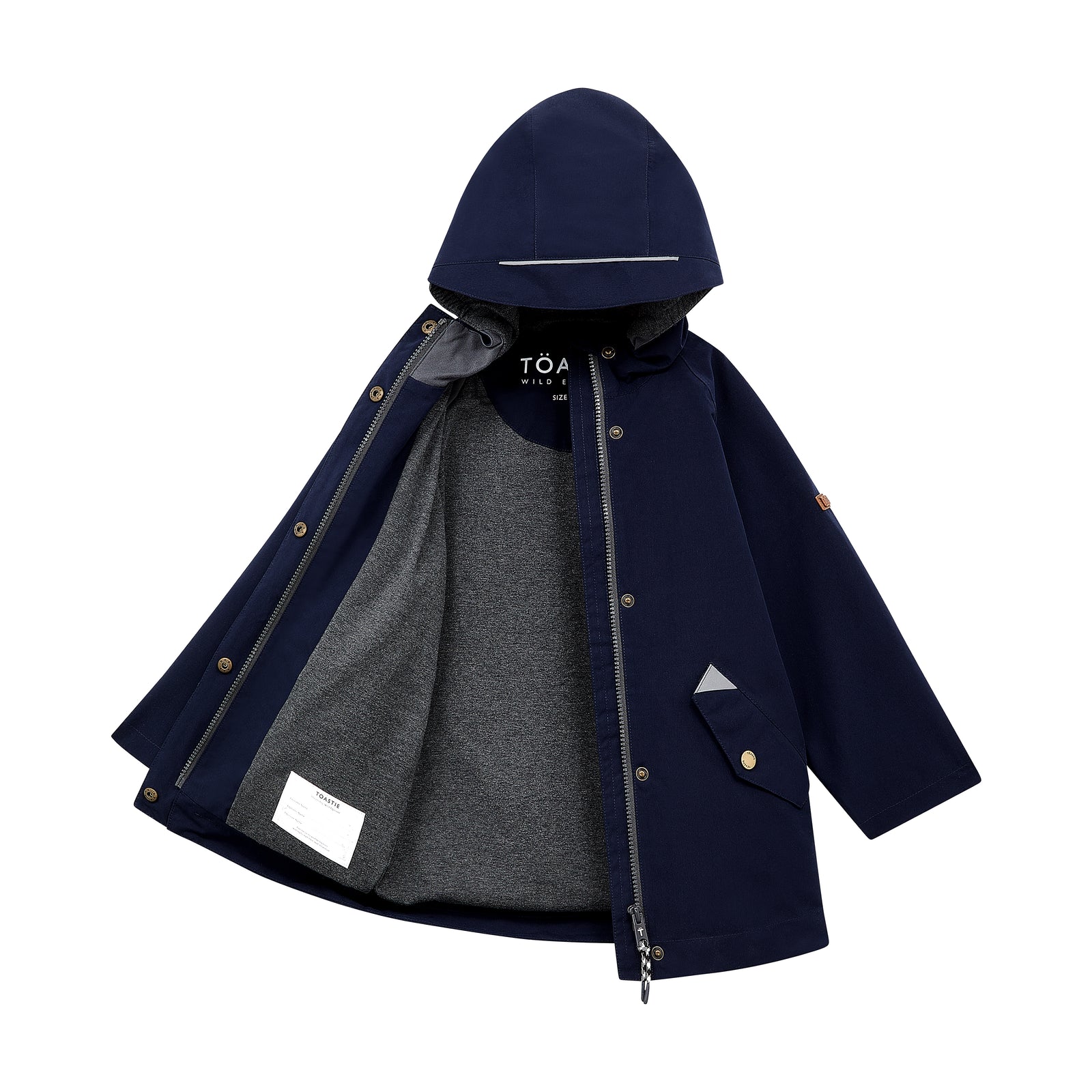 All Season Waterproof Raincoat | Marine Navy