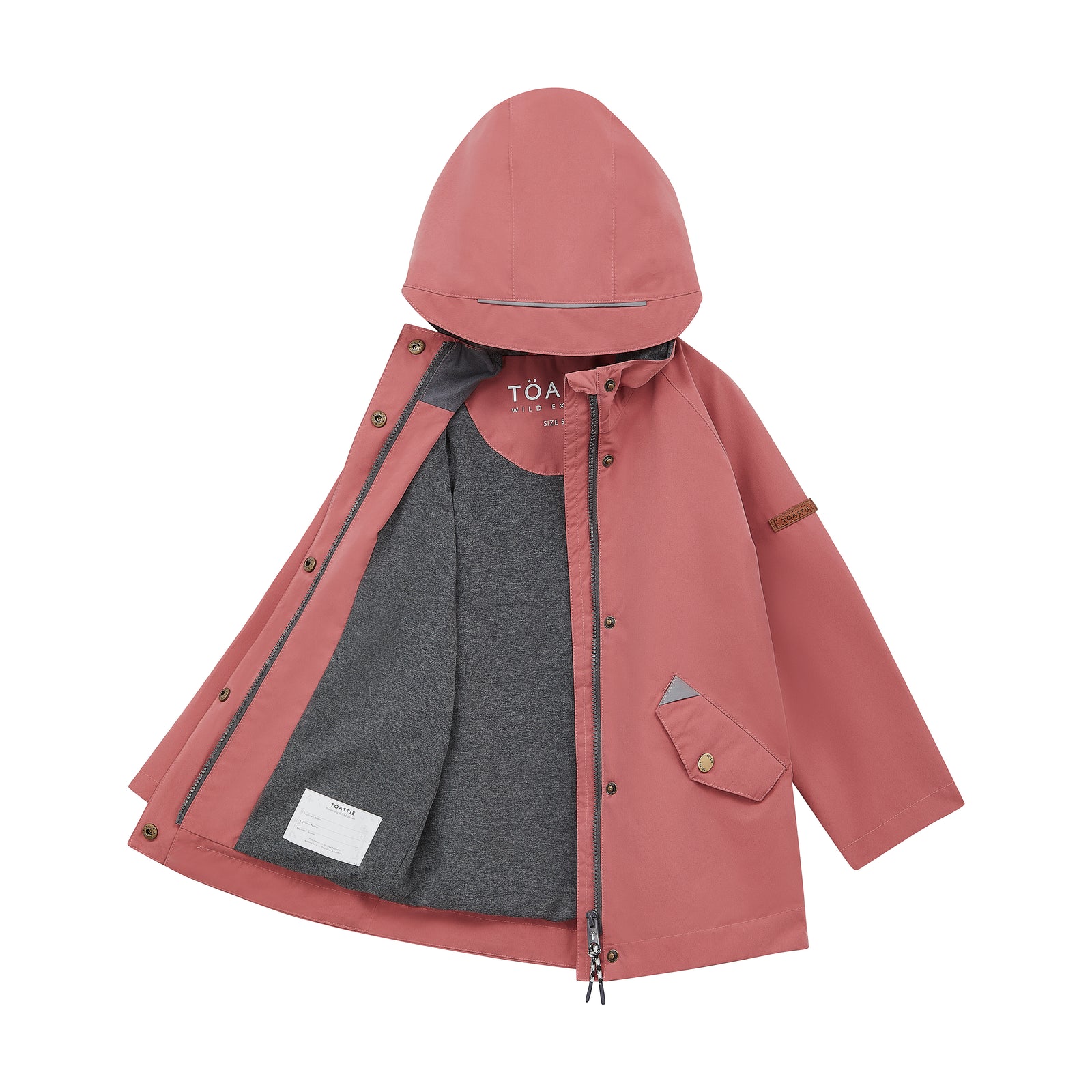 All Season Waterproof Raincoat | Dusky Pink