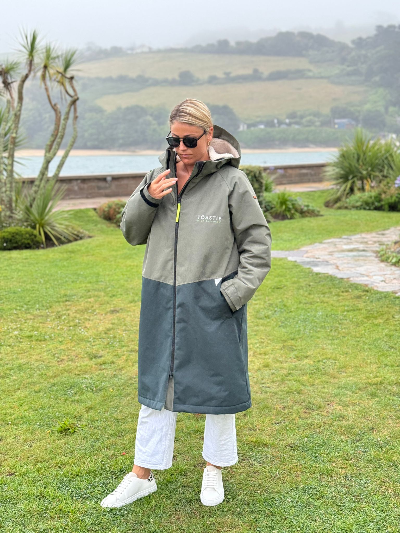 Adult Weatherproof Robe | Antique Olive